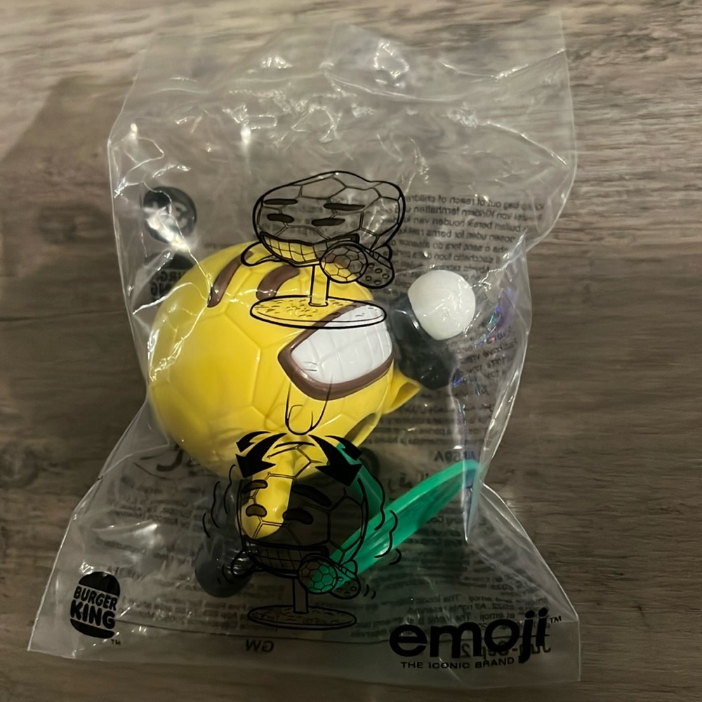 Burger King emoji kids meal toy
